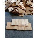 Lärchen-Holzschindeln/Dachschindeln (gerade)